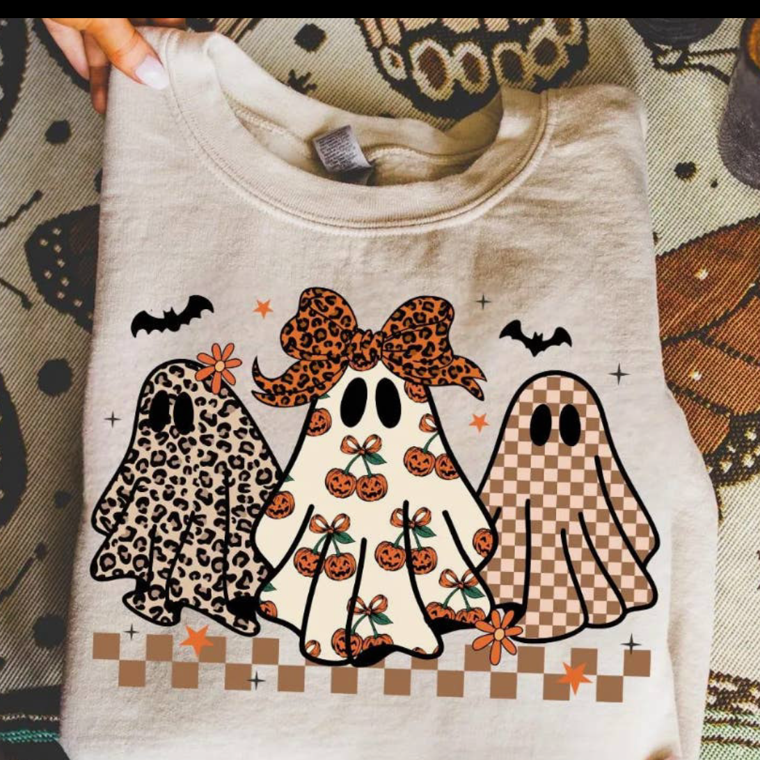 ✨Preorder ✨ Preppy Halloween Ghost shirt